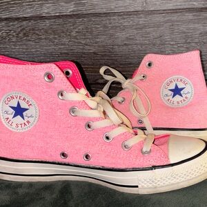 Converse All Star Pink Canvas High-Tops